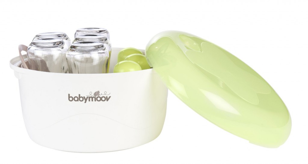 la stérilisation des biberons